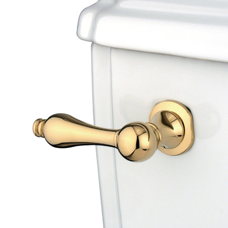 Kingston Brass Victorian Toilet Tank Lever, Polished Brass KTAL2